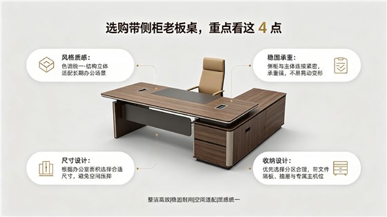 优质办公家具：老板桌