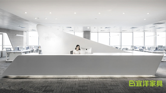 宜洋办公家具厂 前台接待台 宜洋办公家具厂 前台接待台